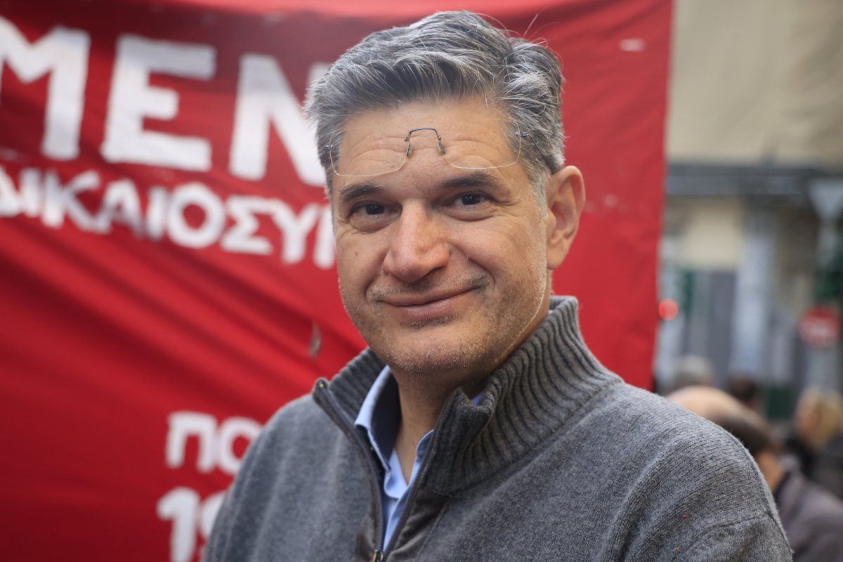 Πολιτικά κόμματα και πολιτικοί στην πορεία για την 52η επέτειο από την εξέγερση του Πολυτεχνείου, Δευτέρα 17 Νοεμβρίου 2025. (ΓΙΩΡΓΟΣ ΚΟΝΤΑΡΙΝΗΣ/EUROKINISSI)