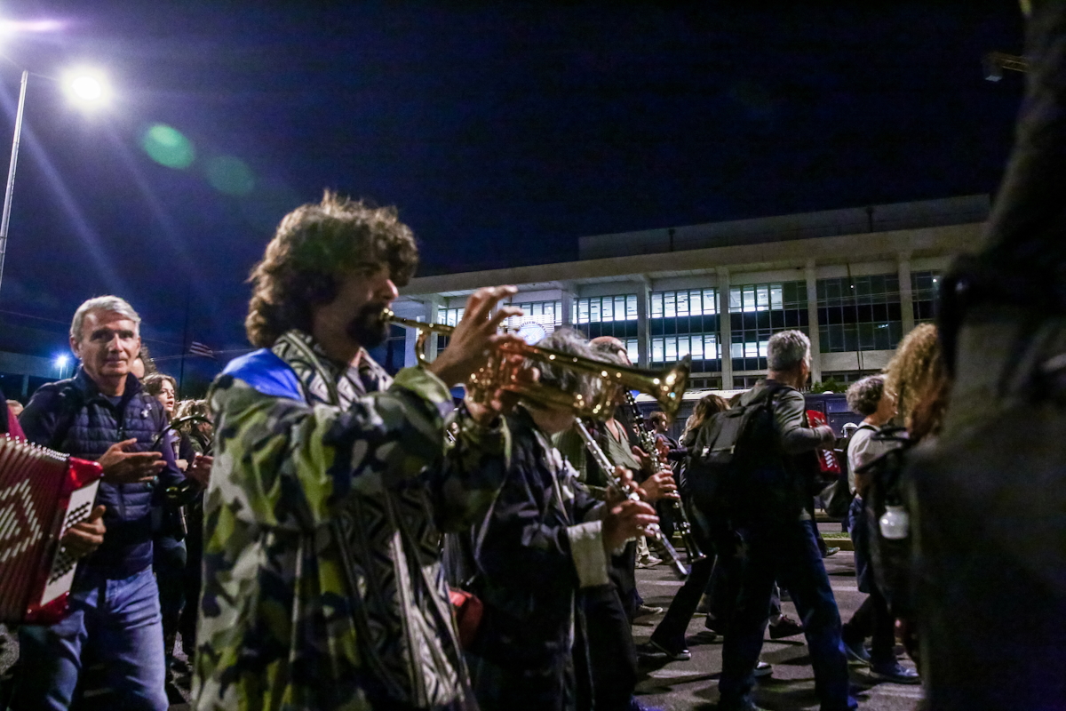Πορεία για την 52η επέτειο από την εξέγερση του Πολυτεχνείου στην Αθήνα, Δευτέρα 17 Νοεμβρίου 2025.  (ΔΑΝΑΗ ΔΑΥΛΟΠΟΥΛΟΥ/EUROKINISSI)
