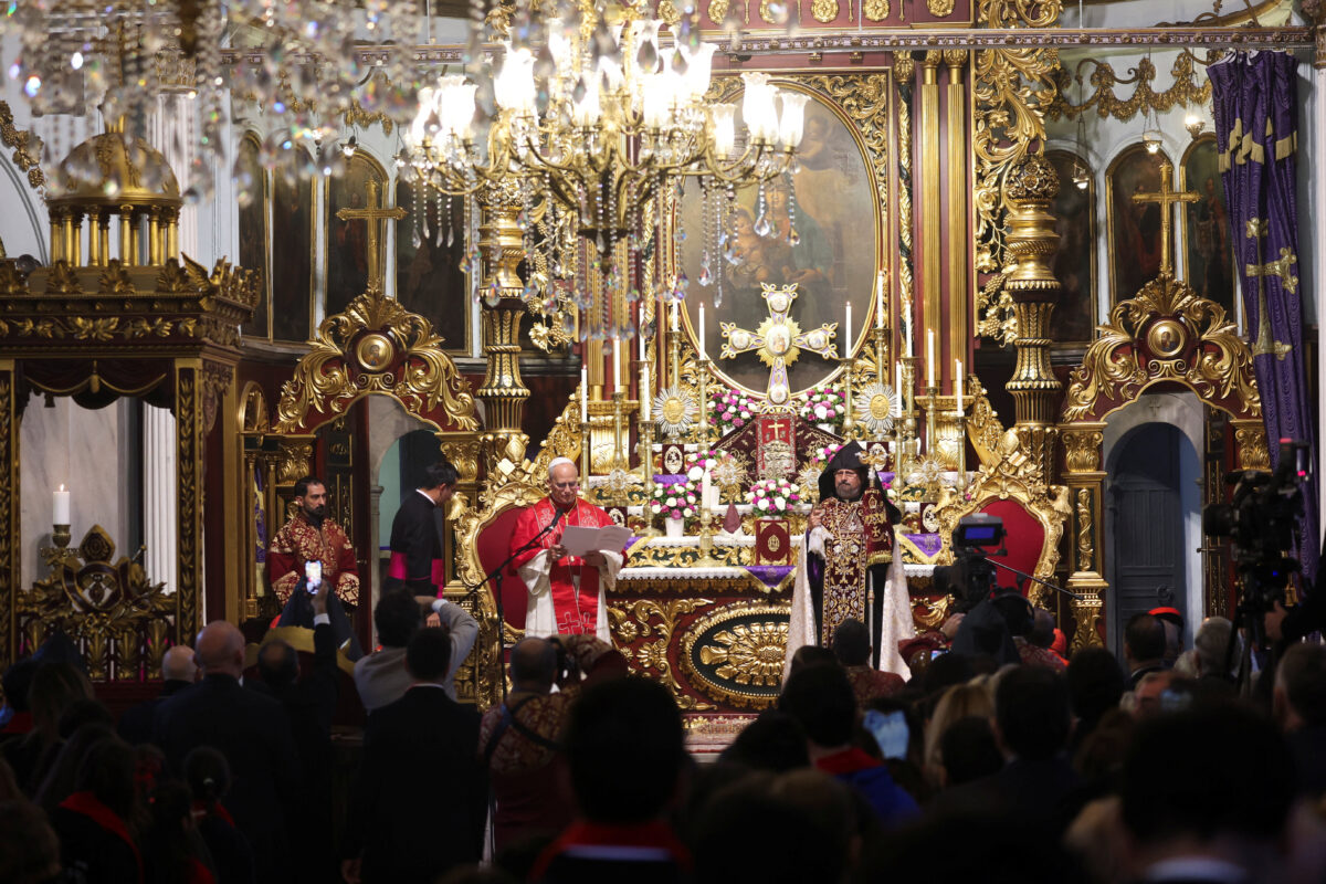 Ο Πάπας Λέων στο Φανάρι 