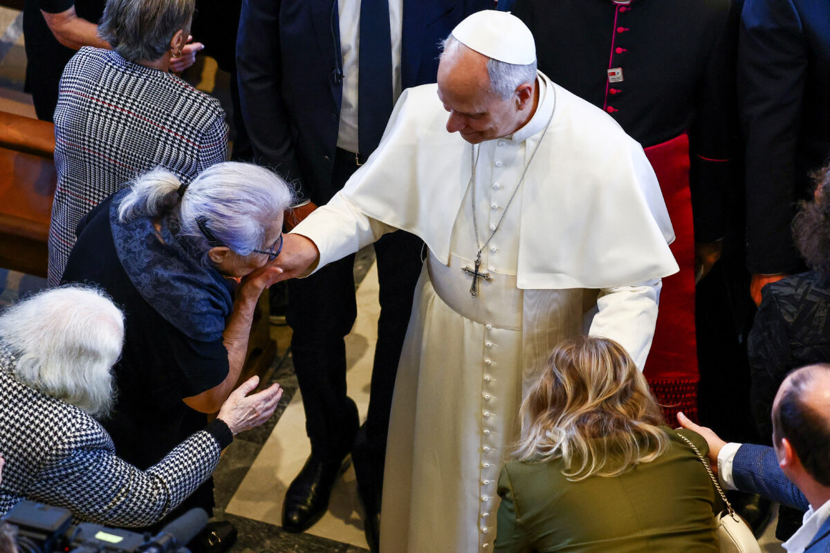 Ο Πάπας Λέων ΙΔ΄