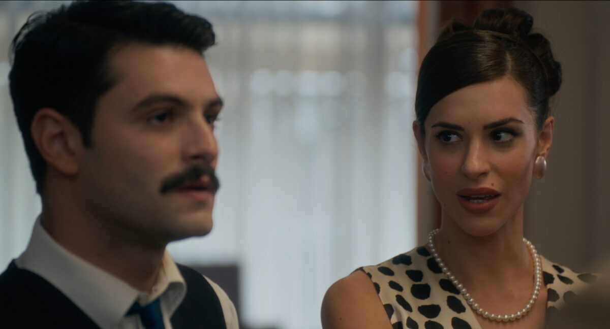 Ο Βασίλης Μηλιώνης και η Ιζαμπέλλα Φούλοπ