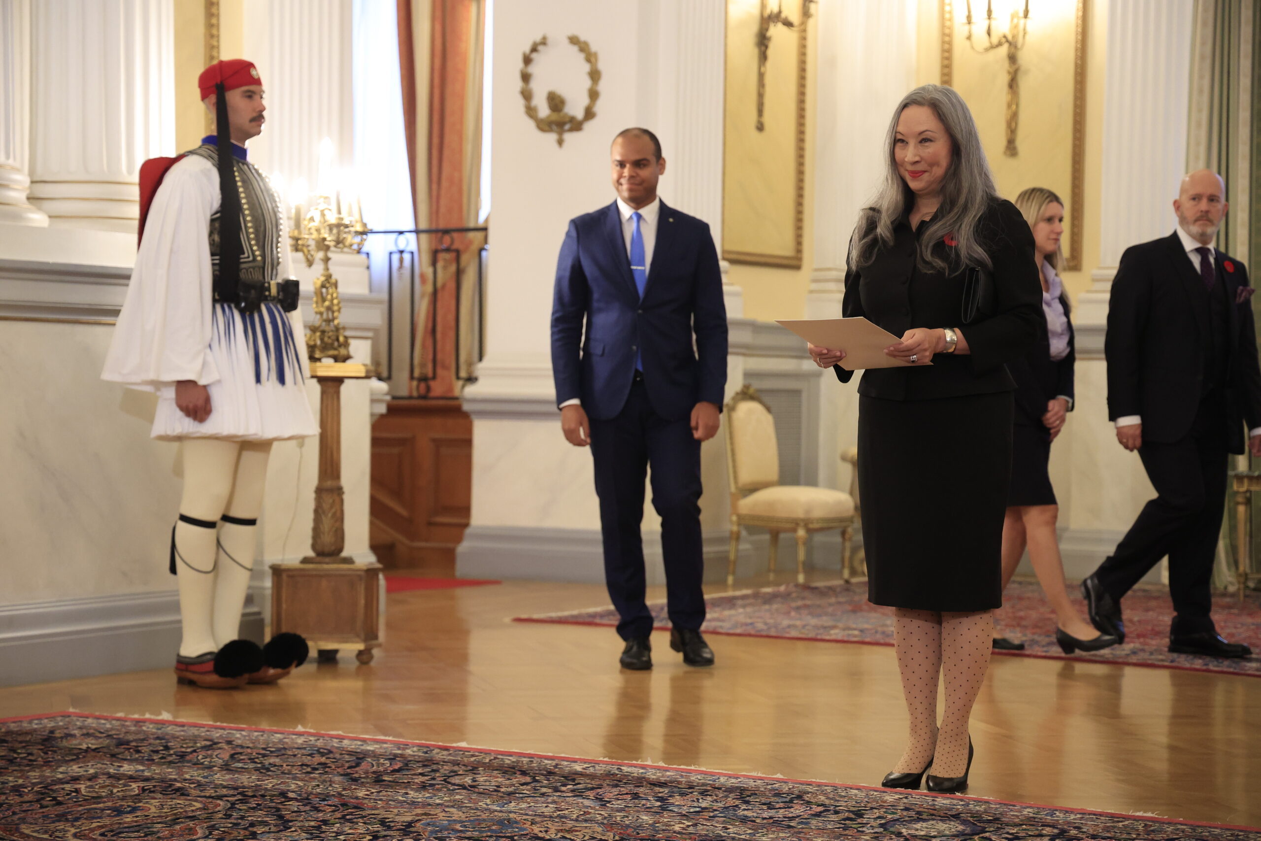 Η πρέσβης του Καναδά Sonya Thissen