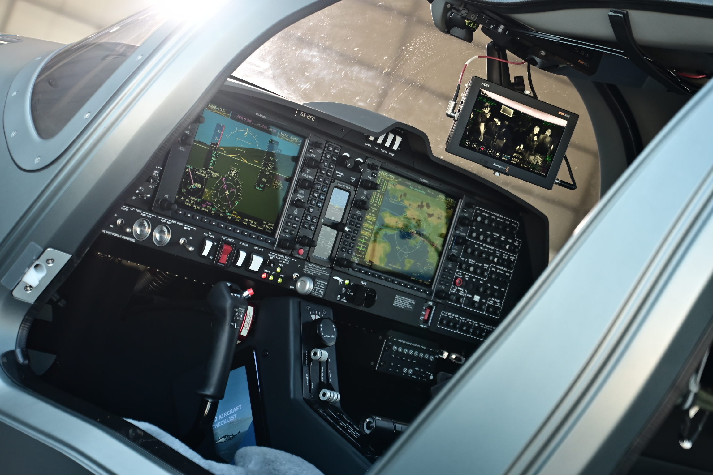 Εκδήλωση του Υπουργείου Κλιματικής Κρίσης και Πολιτικής Προστασίας για την παραλαβή τριών αεροσκαφών Diamond DA62 MPP του Πυροσβεστικού Σώματος, στο Αεροδρόμιο Μεγάρων, παρουσία του πρωθυπουργού Κυριάκου Μητσοτάκη, Πέμπτη 13 Νοεμβρίου 2025. (ΚΩΣΤΑΣ ΤΖΟΥΜΑΣ