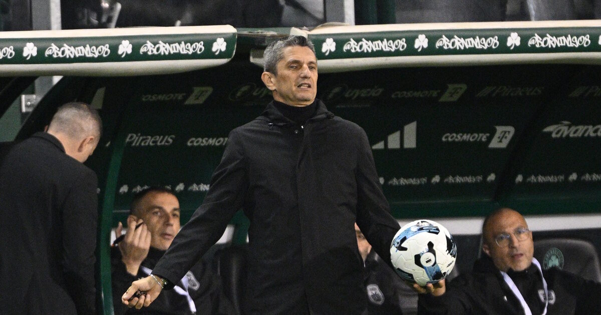 Loucescu on PAOK’s defeat: We lost the match against Panathinaikos on our own