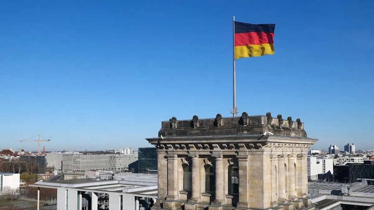 To κτίριο της γερμανικής Βουλής