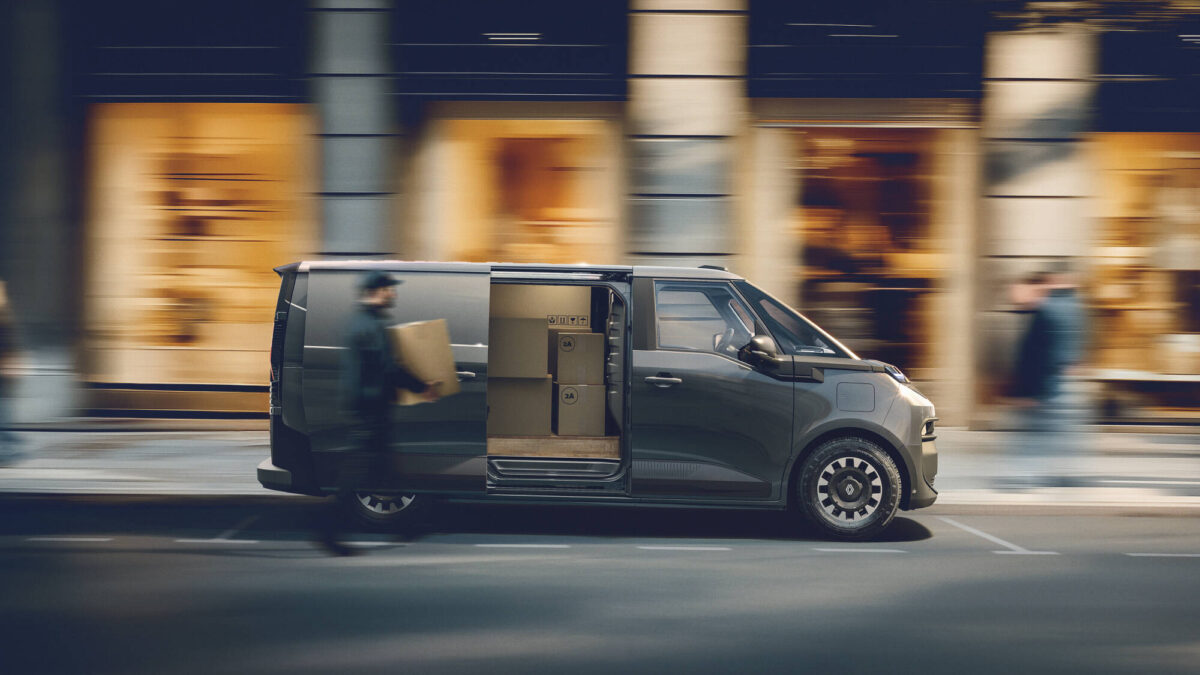 renault trafic van e tech electric