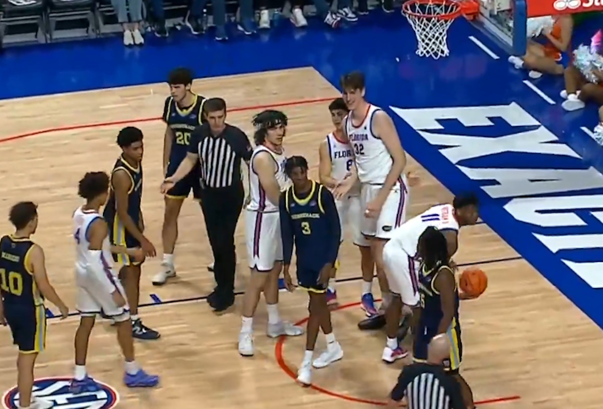 Ο Olivier Rioux έγινε ο πιο ψηλός παίκτης με χρόνο συμμετοχής σε ματς του NCAA