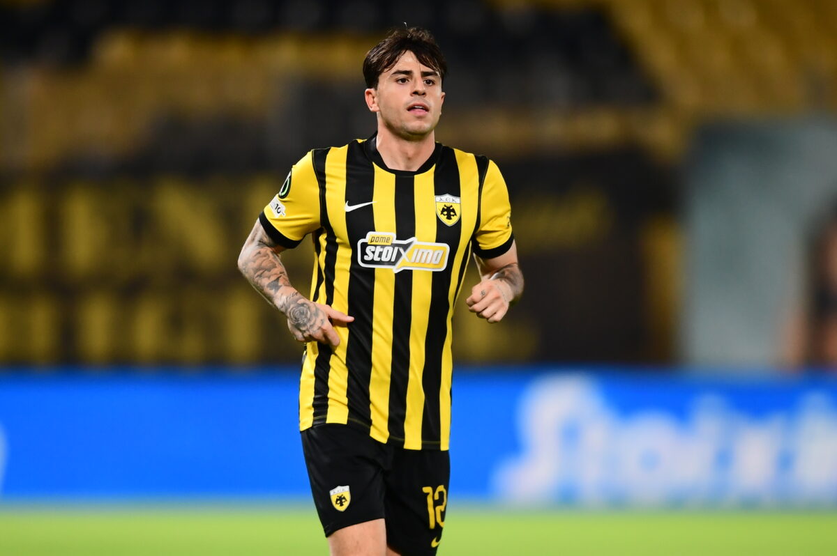 Ο Ρότα σε αγώνα της ΑΕΚ (KLODIAN LATO