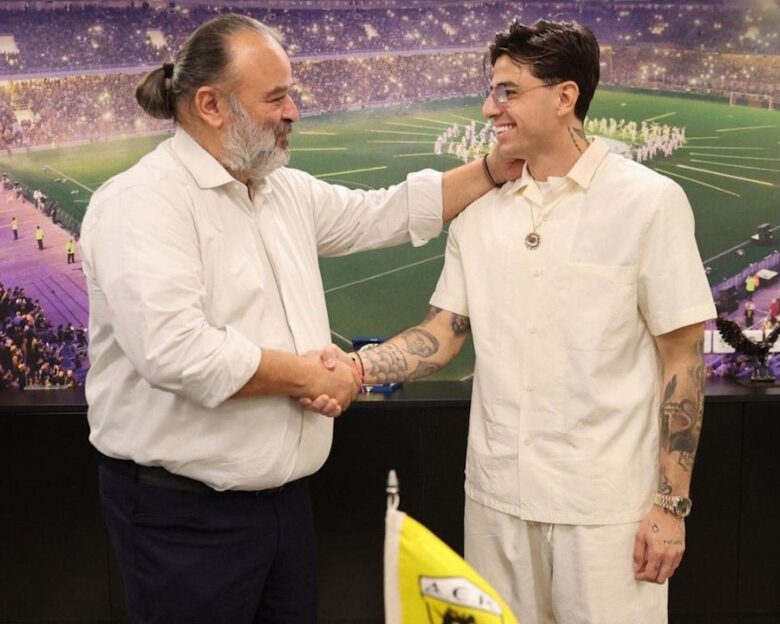 Ο Λάζαρος Ρότα ανανέωσε με την ΑΕΚ μέχρι το 2030