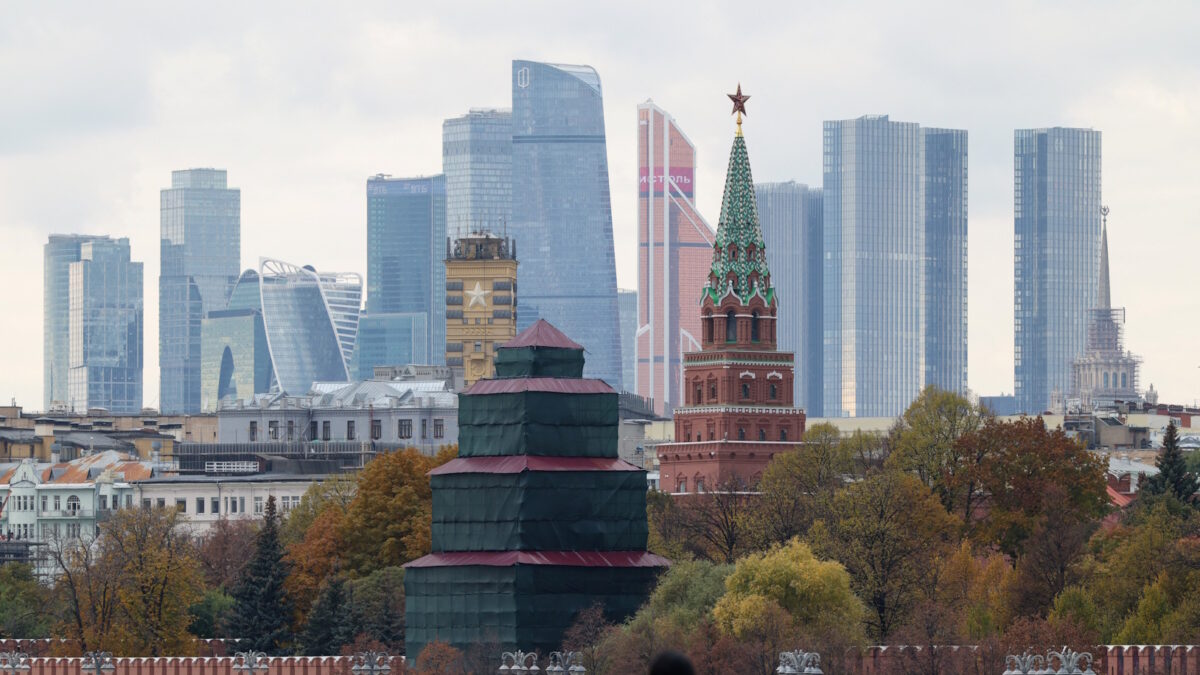 Άποψη από το κέντρο της Μόσχας