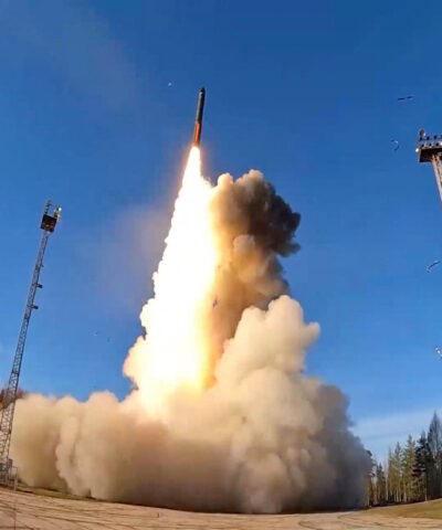 Εκτόξευση ICBM σε ρωσική πυρηνική δοκιμή