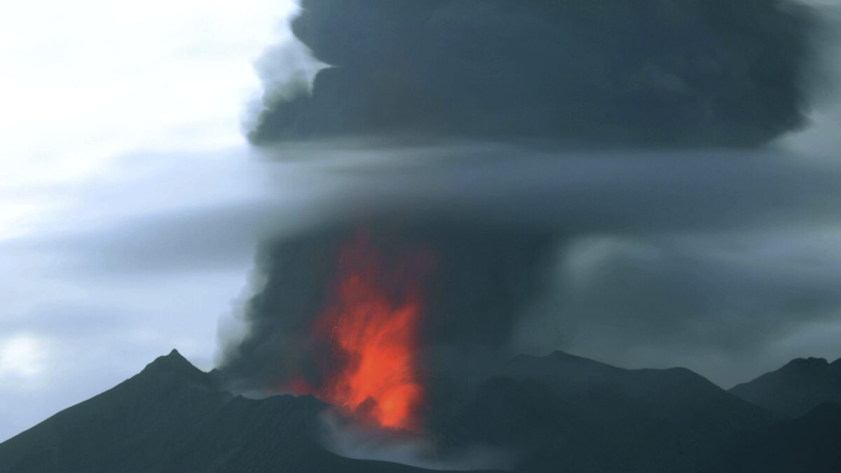 Το ηφαίστειο Σακουρατζίμα