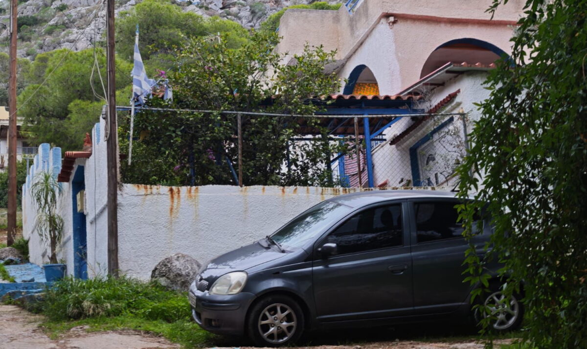 Το σπίτι της 75χρονης στη Σαλαμίνα