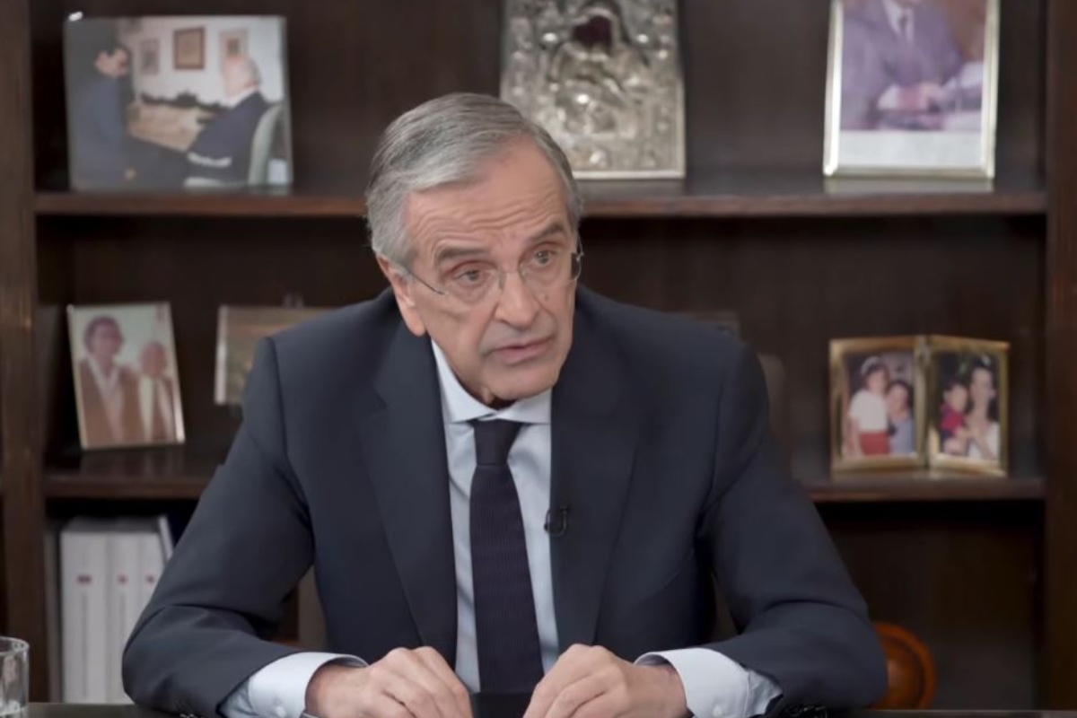 Ο Αντώνης Σαμαράς άφησε ανοιχτό το ενδεχόμενο για τη δημιουργία νέου κόμματος - Σκληρή επίθεση στον Κυριάκο Μητσοτάκη