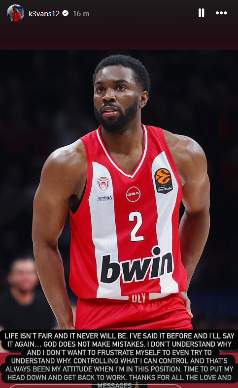 Το story του Κίναν Έβανς