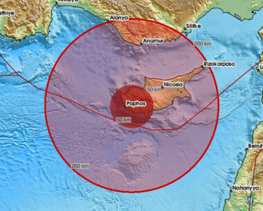 Σεισμός 5,7 Ρίχτερ ταρακούνησε την Κύπρο