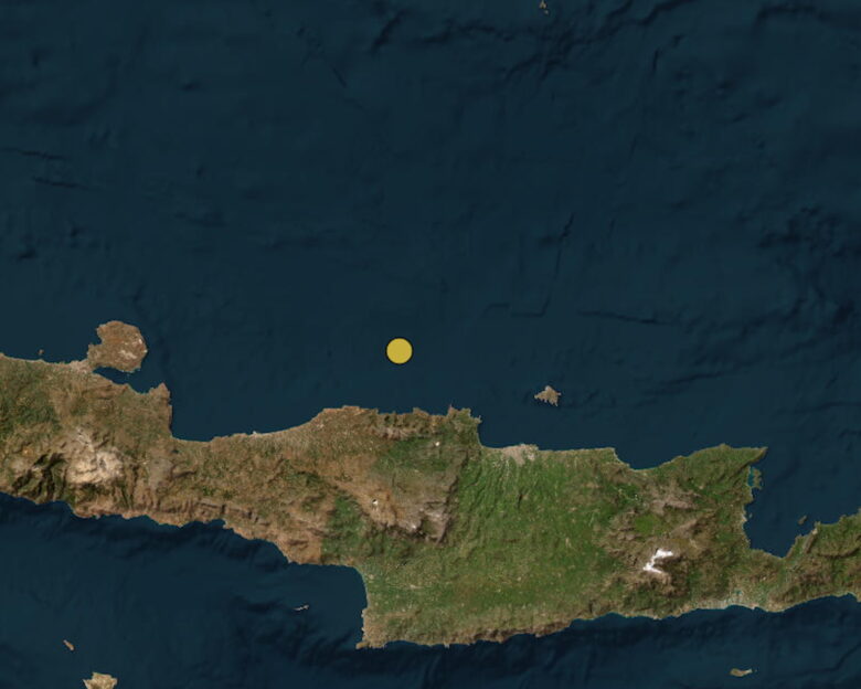 Σεισμός 4,8 Ρίχτερ ανοιχτά της Κρήτης