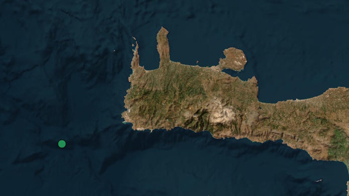 Σεισμός ανοιχτά των Χανίων