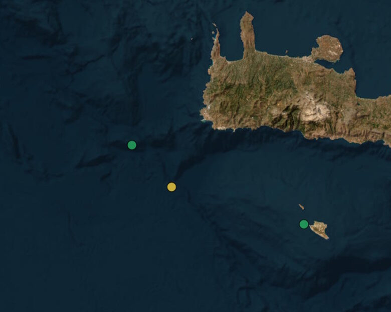 Σεισμός 3,8 Ρίχτερ στα Χανιά – Ανοιχτά της Παλαιοχώρας το επίκεντρο