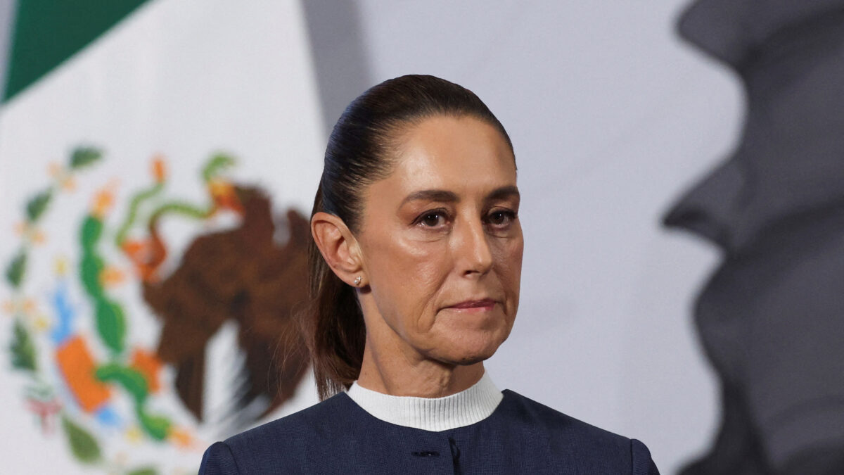 Η πρόεδρος του Μεξικού, Κλαούντια Σέινμπαουμ