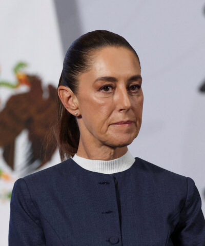 Η πρόεδρος του Μεξικού, Κλαούντια Σέινμπαουμ