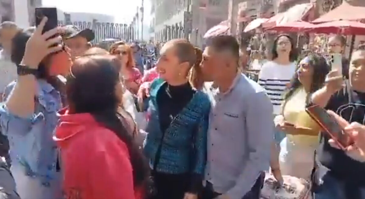 Το βίντεο που δείχνει έναν άνδρα να επιτίθεται σεξουαλικά στην πρόεδρο του Μεξικού, Κλαούντια Σέινμπαουμ