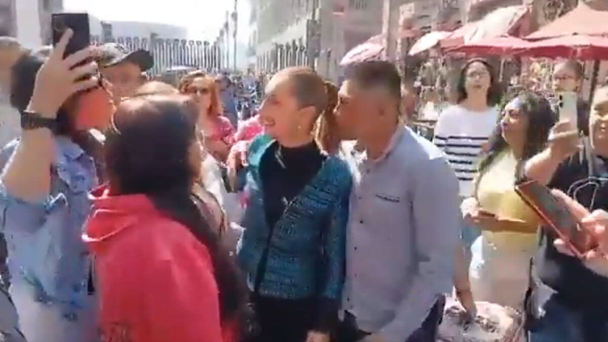 Το βίντεο που δείχνει έναν άνδρα να επιτίθεται σεξουαλικά στην πρόεδρο του Μεξικού, Κλαούντια Σέινμπαουμ