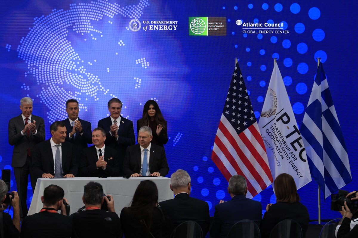 Πρώτη ημέρα εργασιών της Συνόδου της Σύμπραξης για τη Διατλαντική Συνεργασία για την Ενέργεια