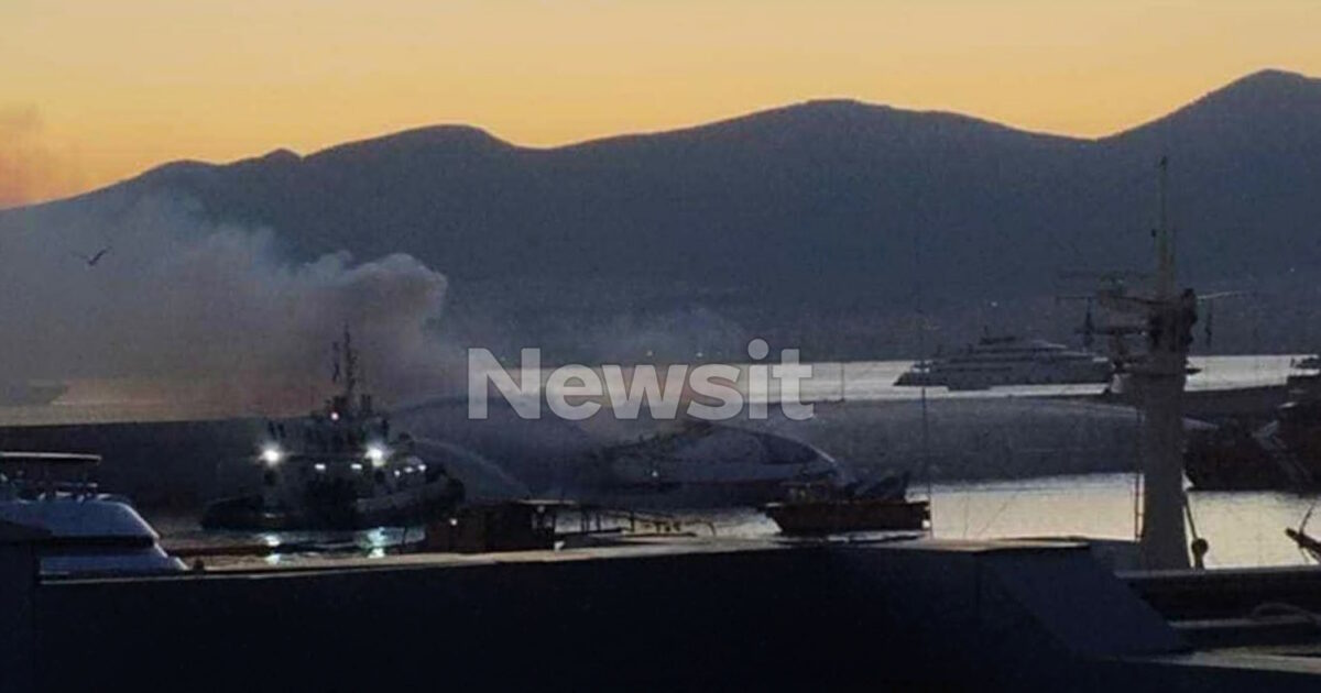 Piraeus: Fire on yacht in Marina Zeas – 3 drowned, one more boat on fire