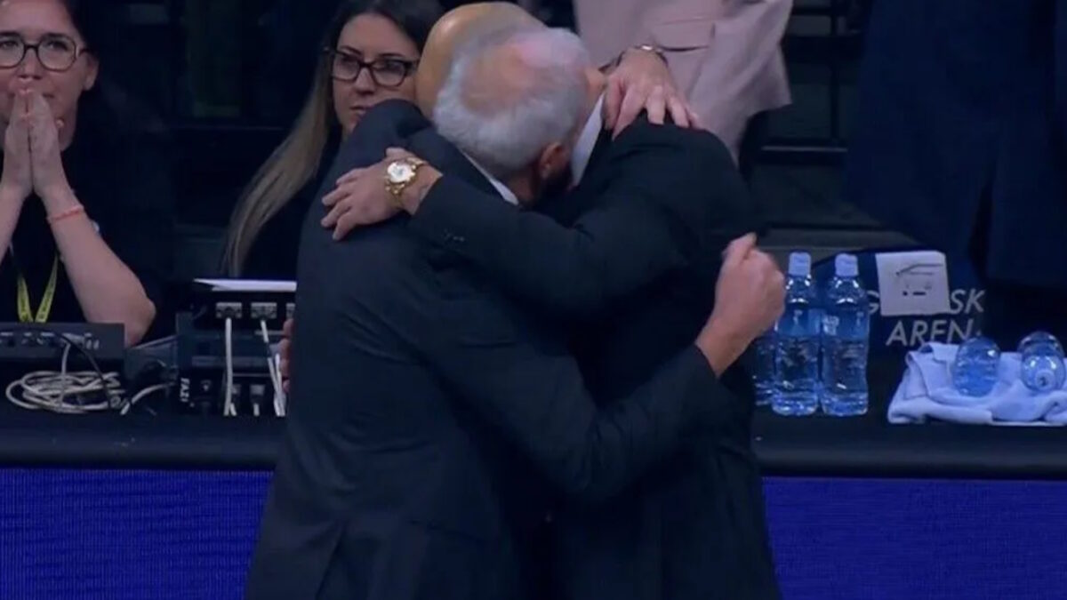 Βασίλης Σπανούλης και Ζέλικο Ομπράντοβιτς αγκαλιάστηκαν μετά από 15 χρόνια