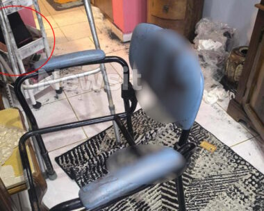 Το σπίτι της 75χρονης μετά τη δολοφονία από τη νύφη της