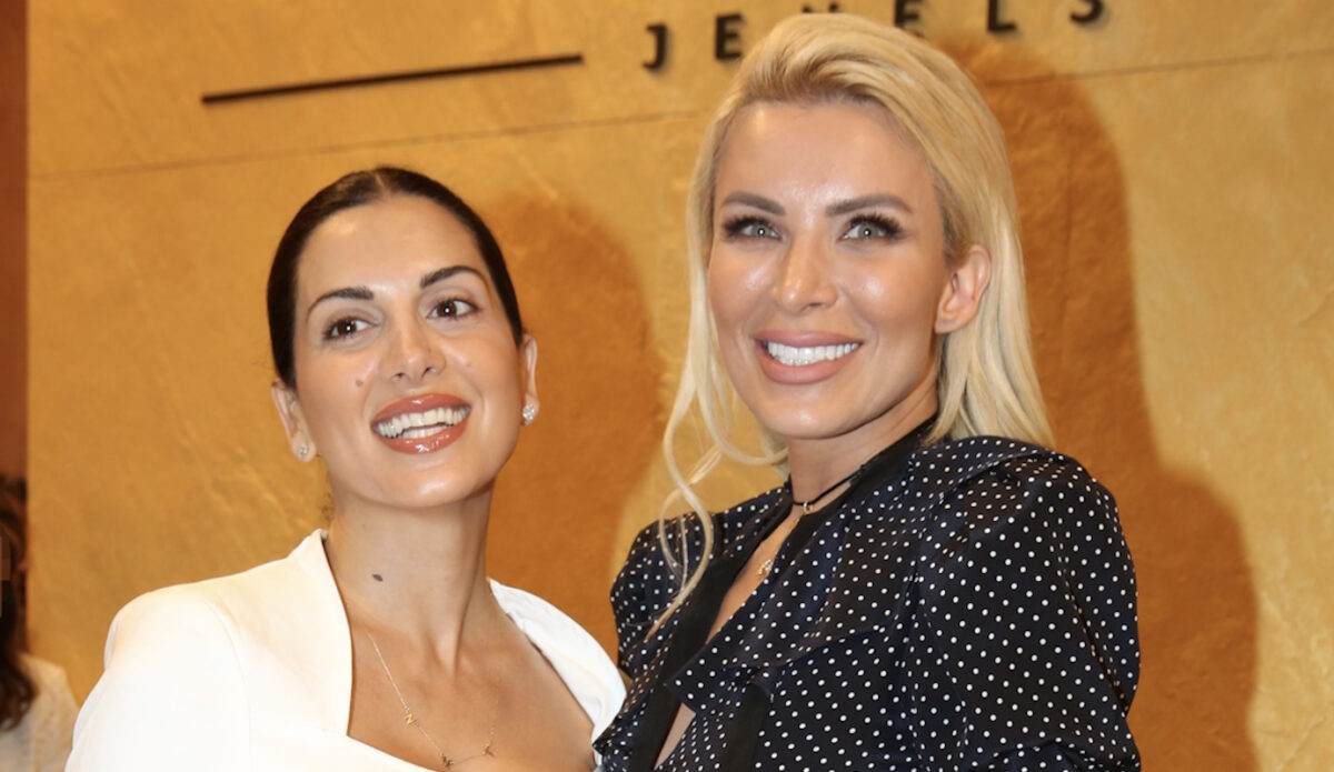 Σταματίνα Τσιμτσιλή και Κατερίνα Καινούργιου