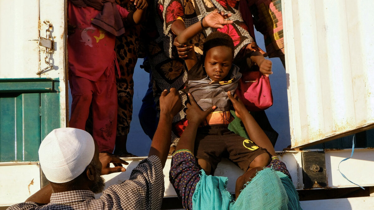 Εκτοπισμένοι στο Σουδάν