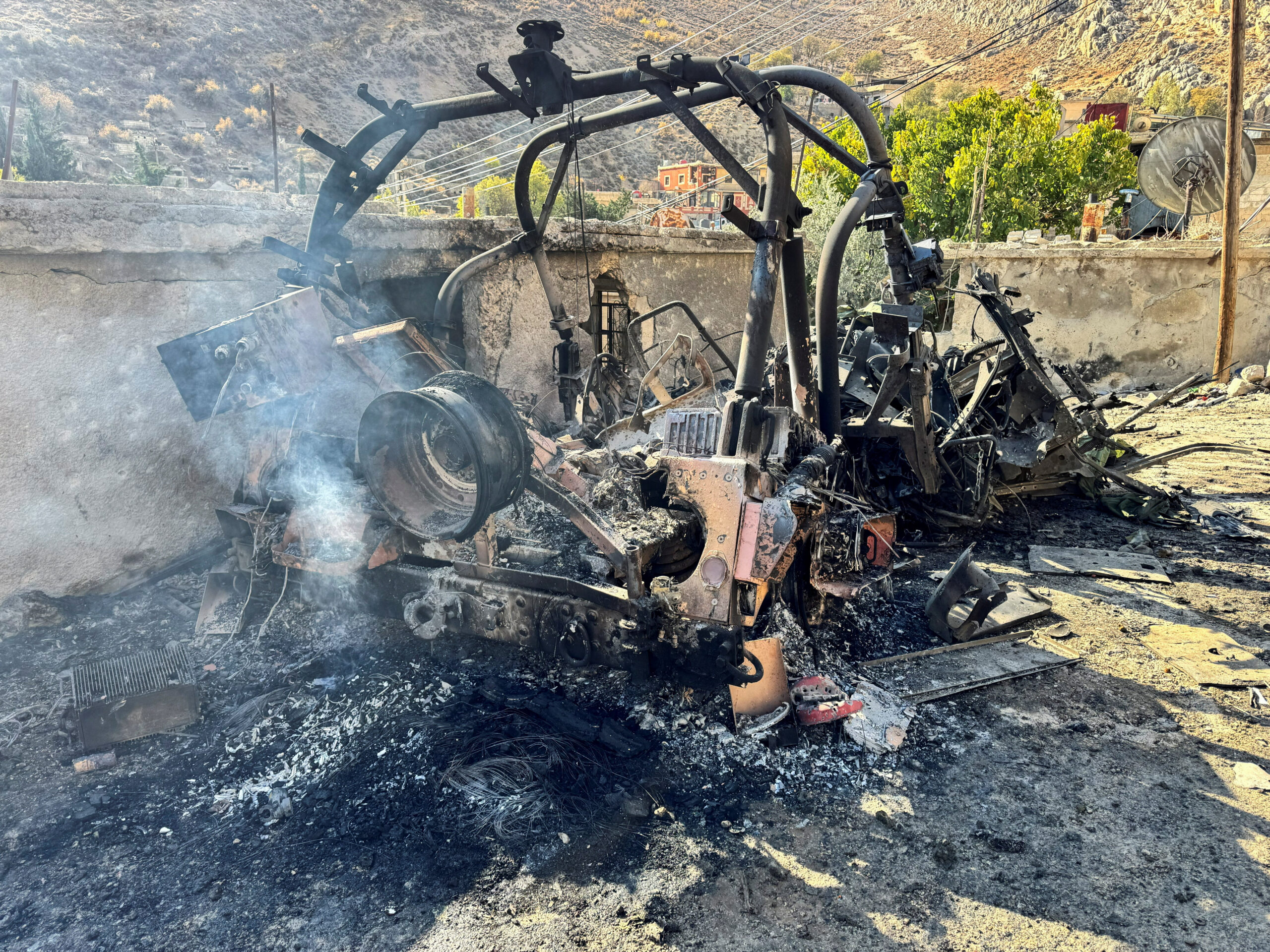 Οι συνέπειες της ισραηλινής επιδρομής στα νότια της Συρίας