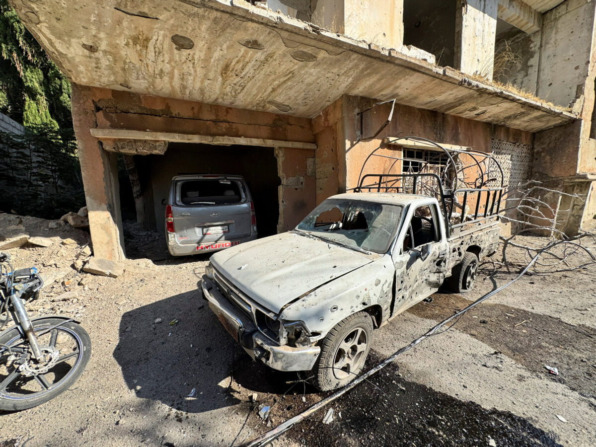 Οι συνέπειες της ισραηλινής επιδρομής στα νότια της Συρίας