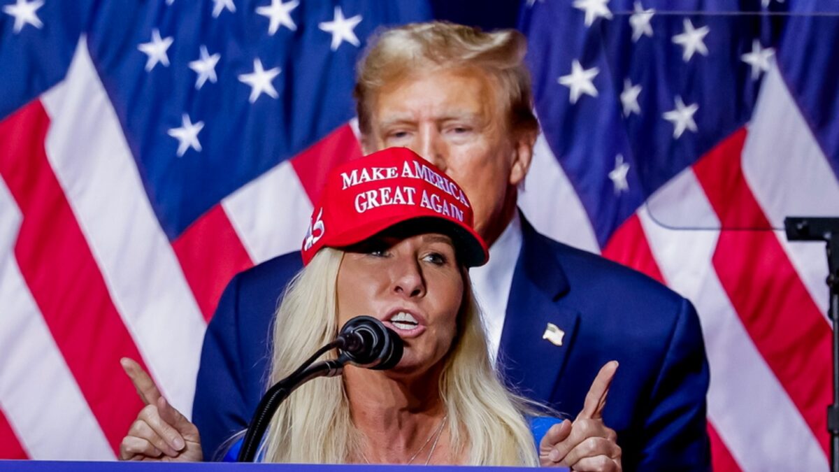 Ματζόρι Τέιλορ Γκριν / Ντόναλντ Τραμπ