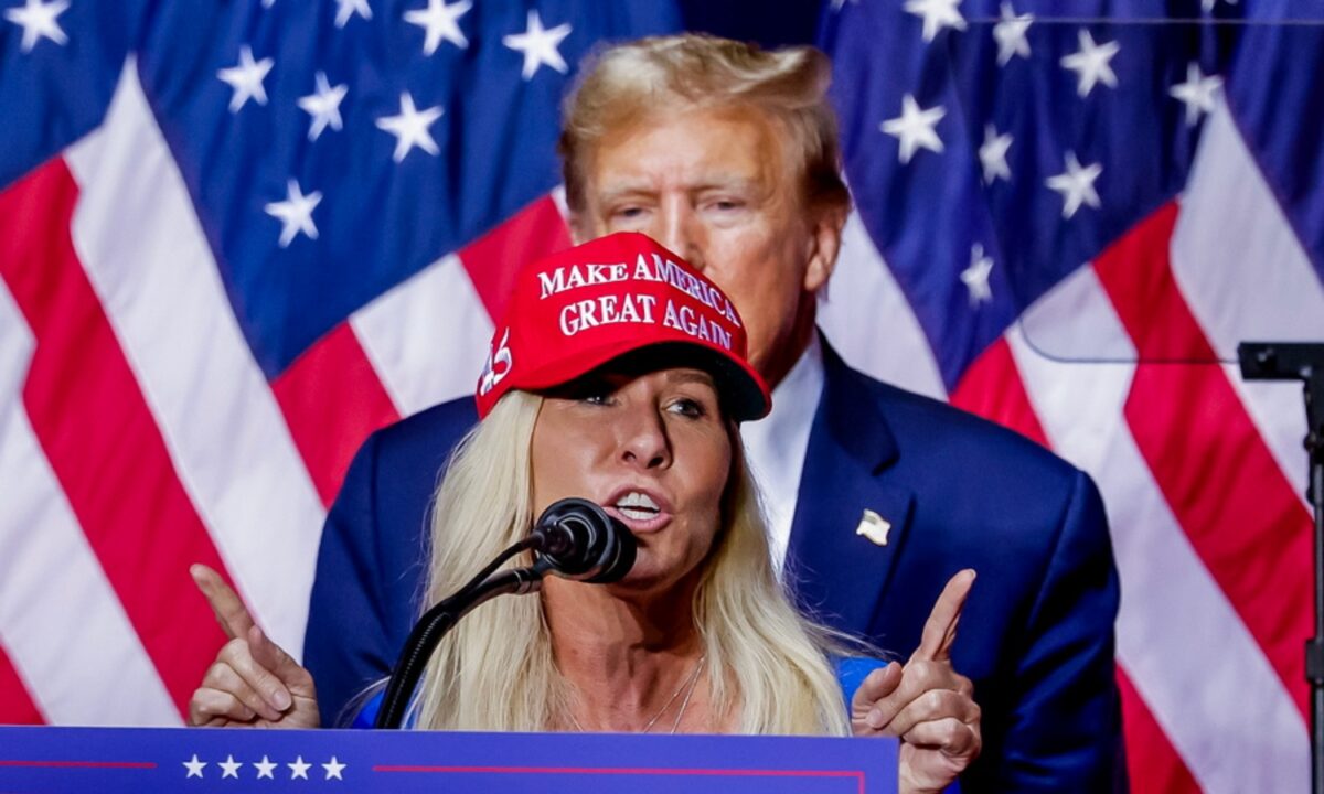 Ματζόρι Τέιλορ Γκριν / Ντόναλντ Τραμπ