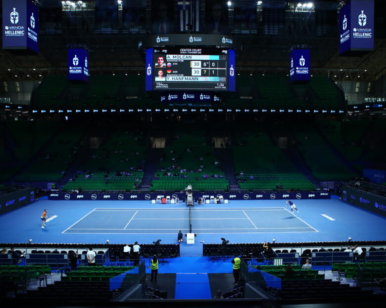 Το video με τη μεταμόρφωση του Telekom Center Athens σε γήπεδο τένις για το Hellenic Championship