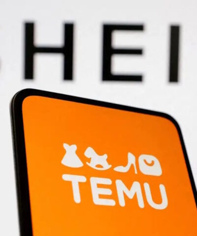 Λογότυπα Shein και Temu