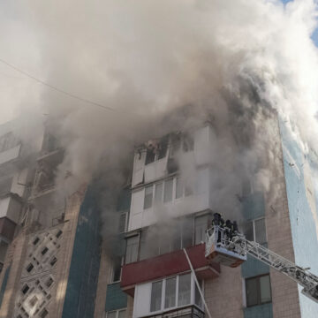 Ρωσική επίθεση στην πόλη Τέρνοπιλ