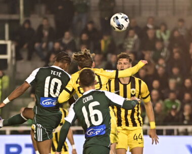 Η φάση του γκολ από τον Τετέ (ΜΙΧΑΛΗΣ ΚΑΡΑΓΙΑΝΝΗΣ