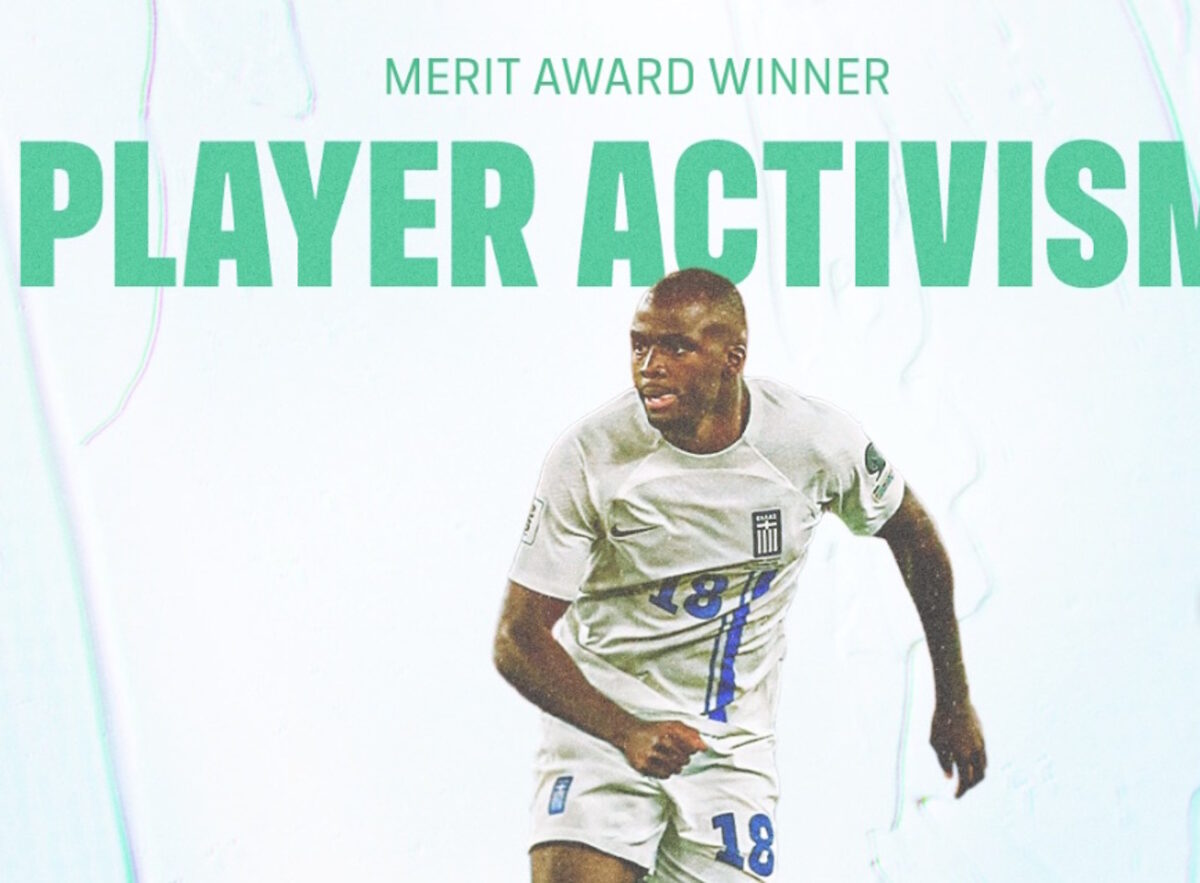 Ο Ανδρέας Τετέι τιμήθηκε από τη FIFPRO για τη δράση του κατά του ρατσισμού