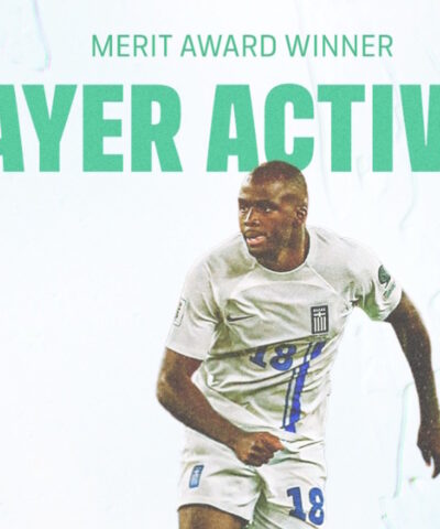 Ο Ανδρέας Τετέι τιμήθηκε από τη FIFPRO για τη δράση του κατά του ρατσισμού