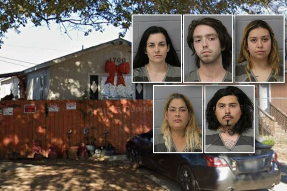 Το σπίτι που είχαν αιχμάλωτη τη γυναίκα και οι 5 δράστες