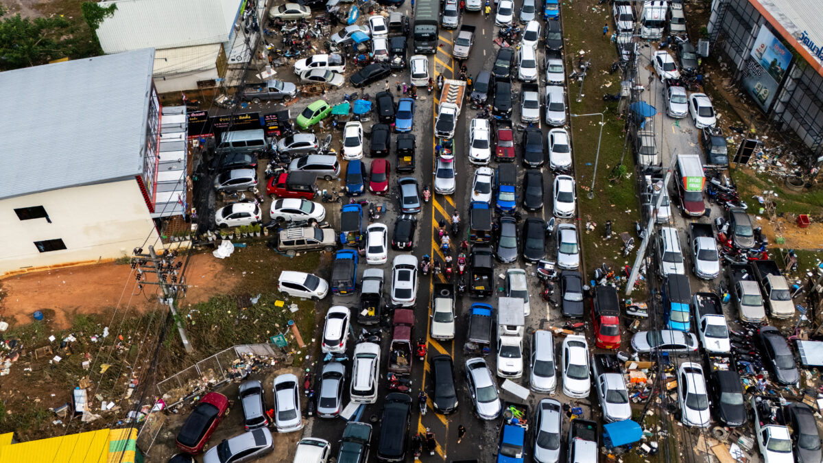 Οι πλημμύρες στην Ταϊλάνδη