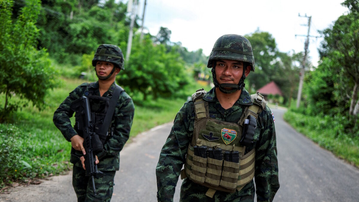 Ταϊλανδέζοι στρατιώτες