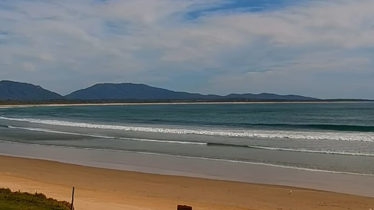 Η παραλία Kylies στο Εθνικό Πάρκο Crowdy Bay