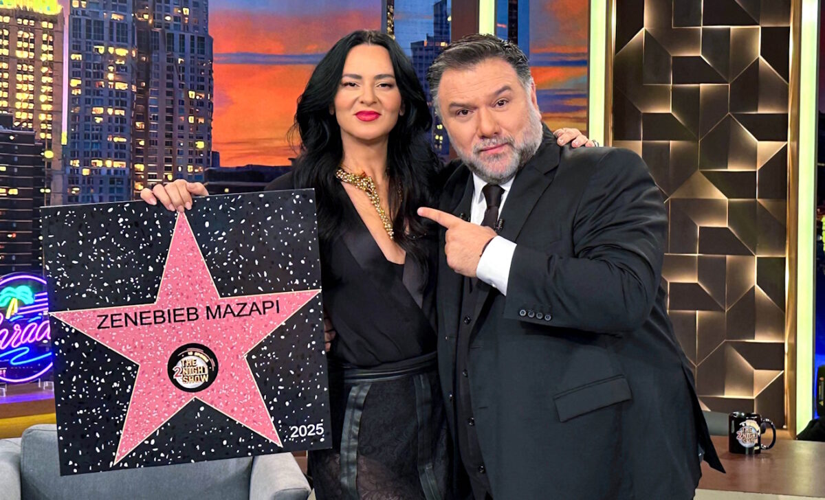 Ζενεβιέβ Μαζαρί και Γρηγόρης Αρναούτογλου