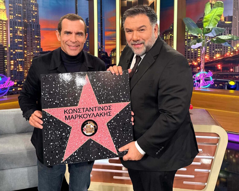 Κωνσταντίνος Μαρκουλάκης, Άβα Γαλανοπούλου και Μαριάννα Παπαμαρίου καλεσμένοι απόψε του Γρηγόρη Αρναούτογλου