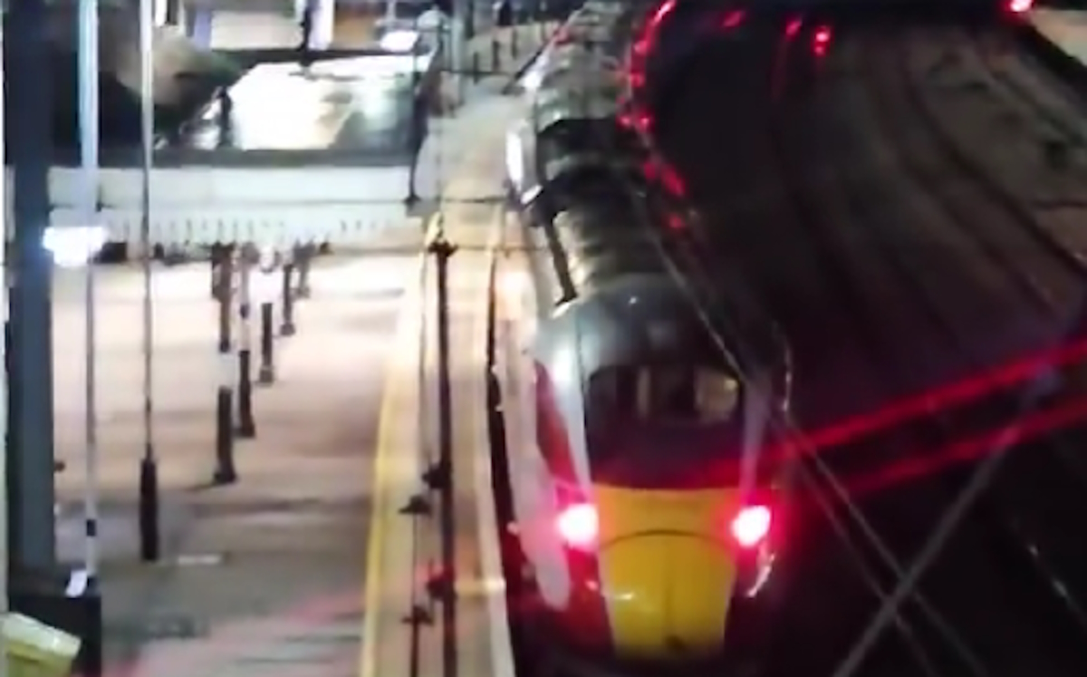 Το αγγλικό τρένο όπου σημειώθηκε η αιματηρή επίθεση